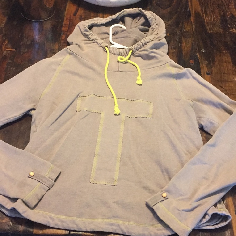 Tigerlily Grey hoodie sweatshirt